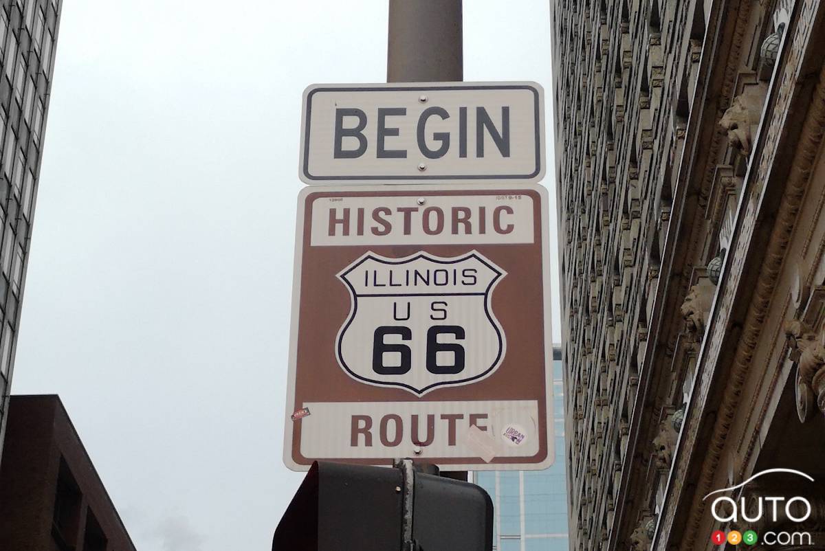 Route 66 avec Nissan, Jour Un : de Chicago à Cuba… Missouri